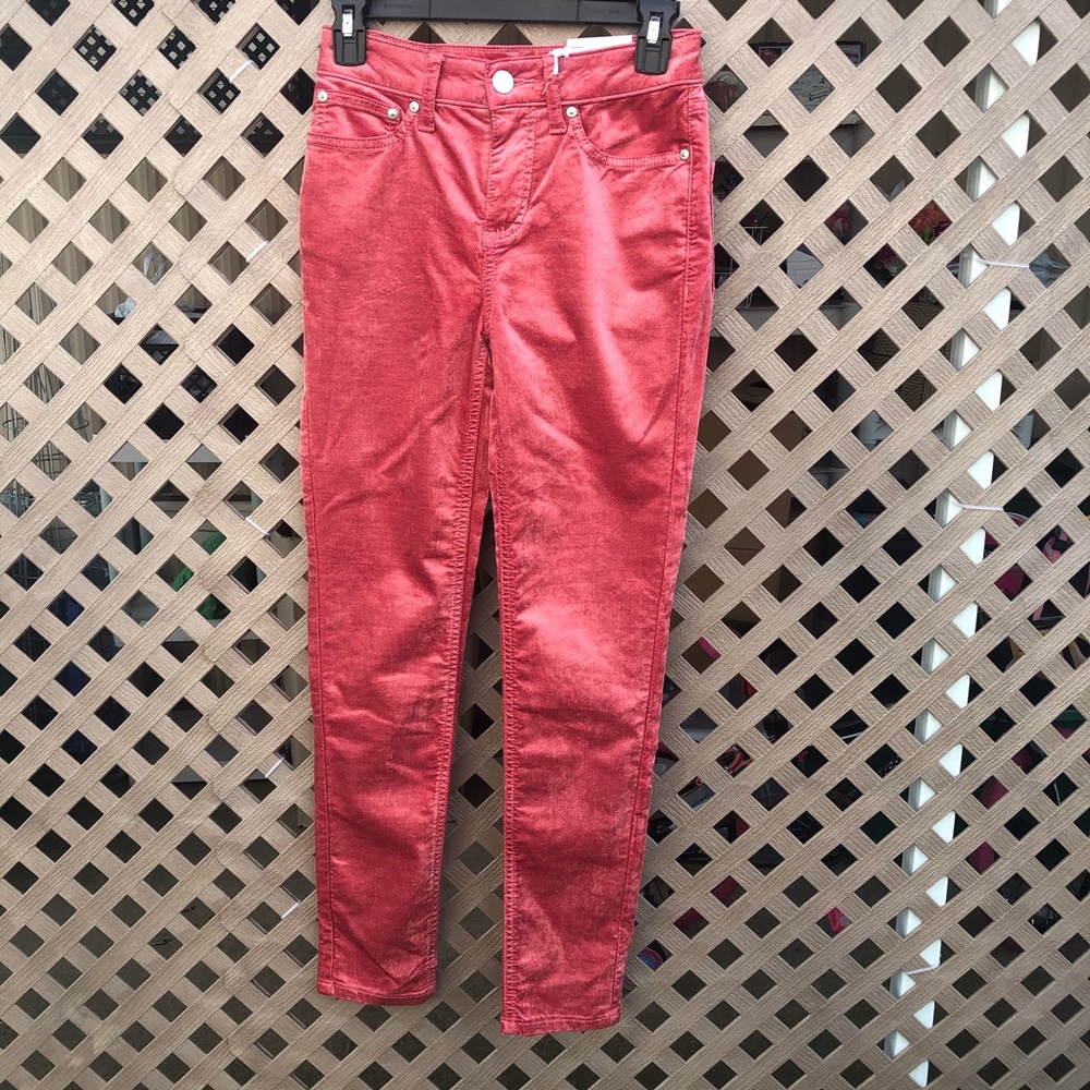 Women’s Lauren Conrad High Skinny Rise Velvet - Picture 6 of 6